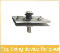 top fixing device for pivot