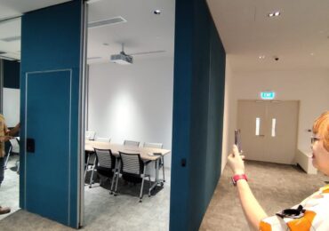 Doormax acoustic partition wall
